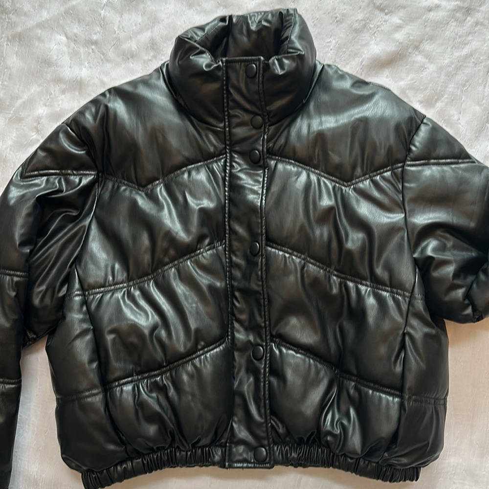 ZARA Cropped Puffer - Picture 2 of 12